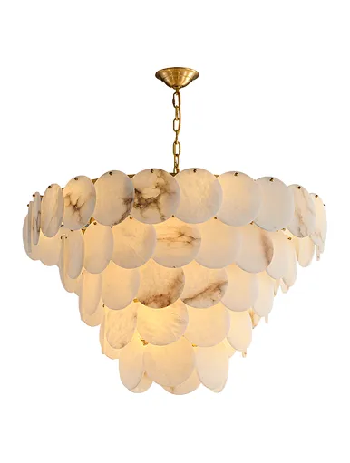 alabaster chandeliers